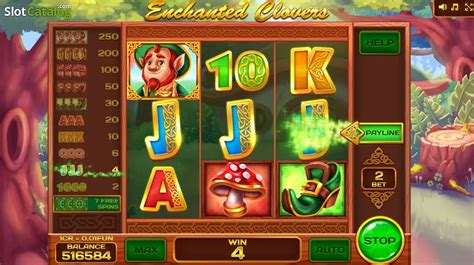 Enchanted Clovers Pull Tabs Slot Grátis